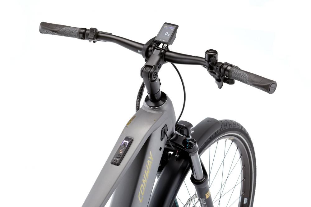 CONWAY Cairon T 5.0, Diamant, 28", shadowgrey metallic matt / bronze metallic, 12-Gang SRAM "SX", 41 cm / S