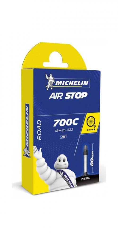 Michelin E4 Airstop Fahrradschlauch 22"/24" SV 29mm 37/47-490/507 City Trekking
