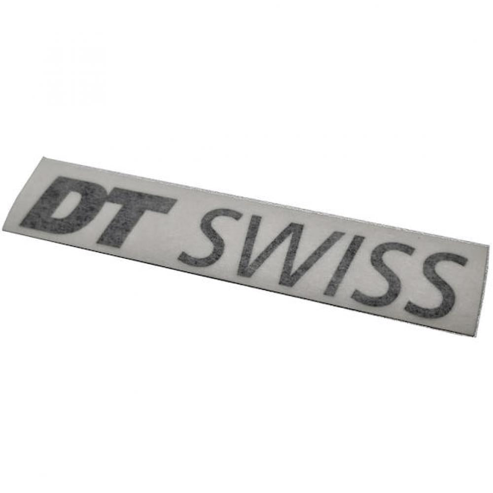 DT Swiss Aufkleber DT SWISS Standardgröße Schwarz - dezentes Tuning für DT-Swiss-Laufräder