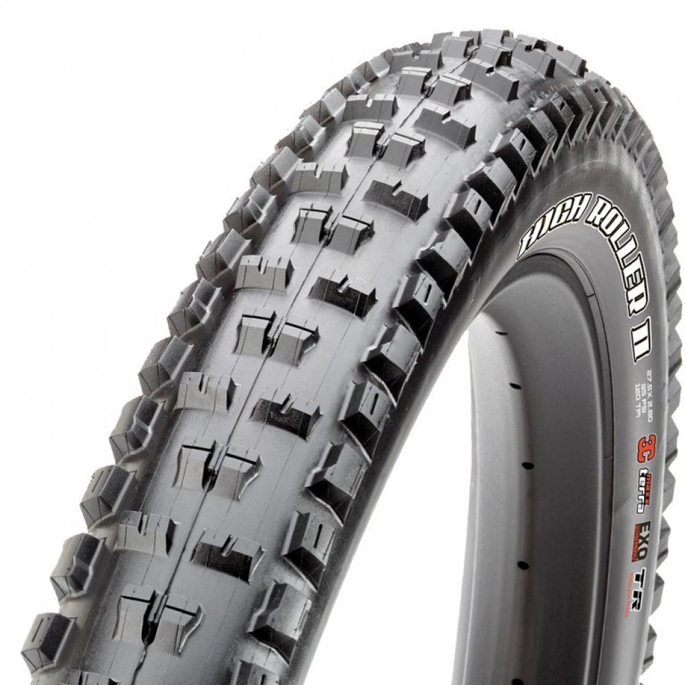 Maxxis Faltreifen Maxxis HighRoller II+ 27.5x2.80 Zoll 71-584 schw. TLR