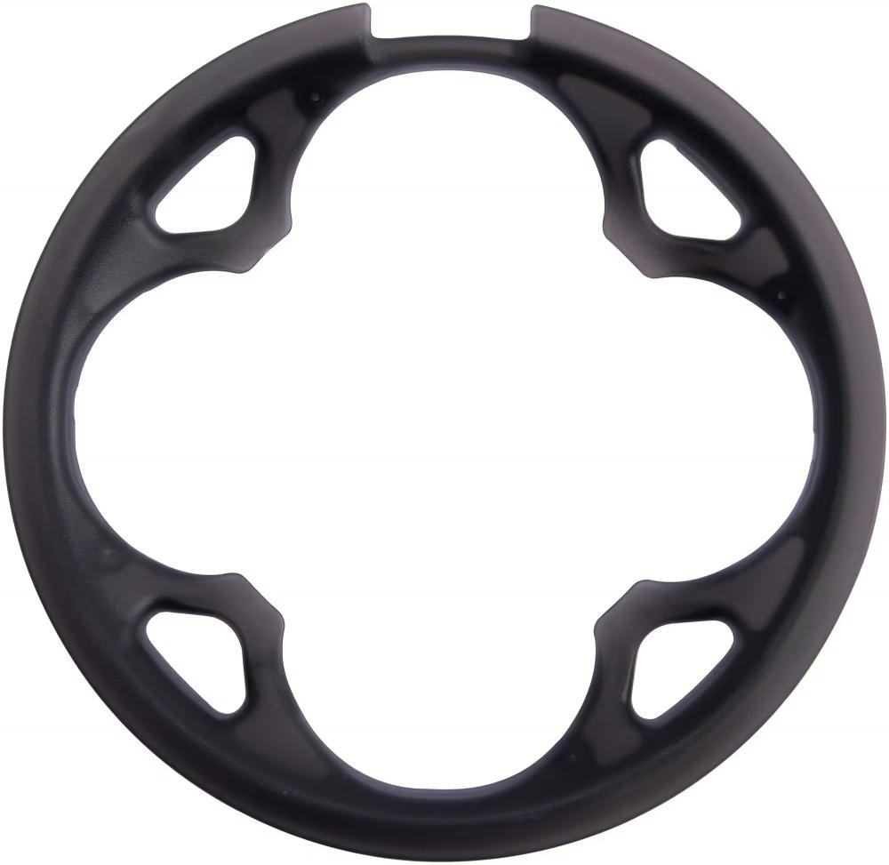 Kettenschutzring SRAM Aero Guard 4-Arm,Via,48Z,clear smoke, inkl.4 Schr.