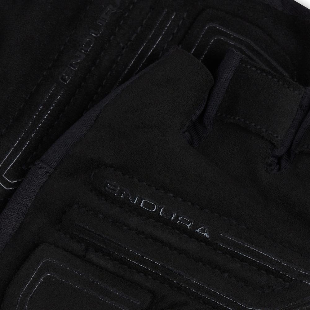 Endura Loop Mitt Radhandschuh Größe S, Black - Halb-Finger, Gelpolster, atmungsaktiv, Klettverschluss