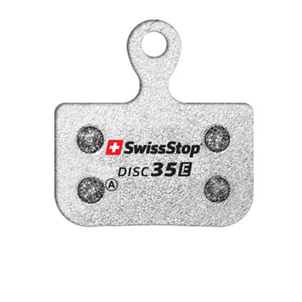 SwissStop Disc 35 E SRAM E-Bike Scheibenbremsbeläge Rot - Organische Belagsmischung, Geräuscharm & Hitzebeständig