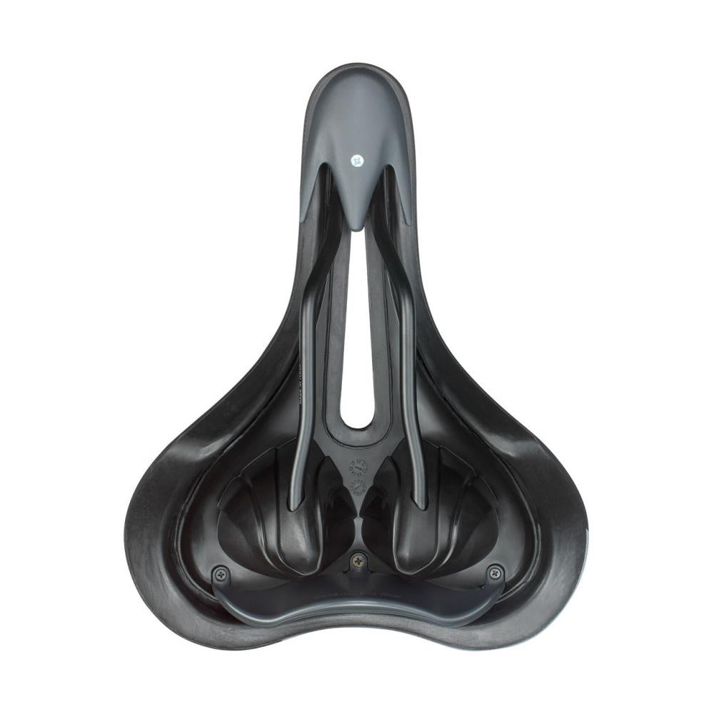 Selle Italia T 3 Flow S2 City-/Touring-Sattel 210 × 267 mm, Soft-Tek / Light Gel, Flow-Aussparung