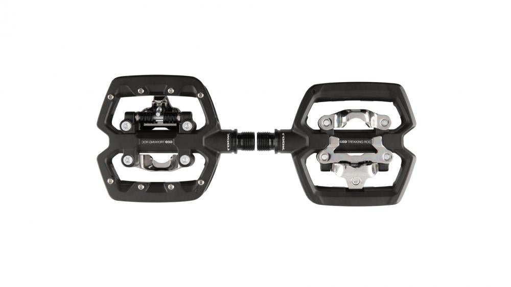 LOOK Geo Trekking ROC Hybrid-Pedale schwarz Aluminium, SPD, Flat 83 mm