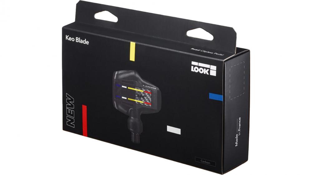 LOOK KEO Blade Carbon Rennradpedale, 705 mm² Auflagefläche, 4 Spannungsstufen, Chromoly-Achse, Schwarz