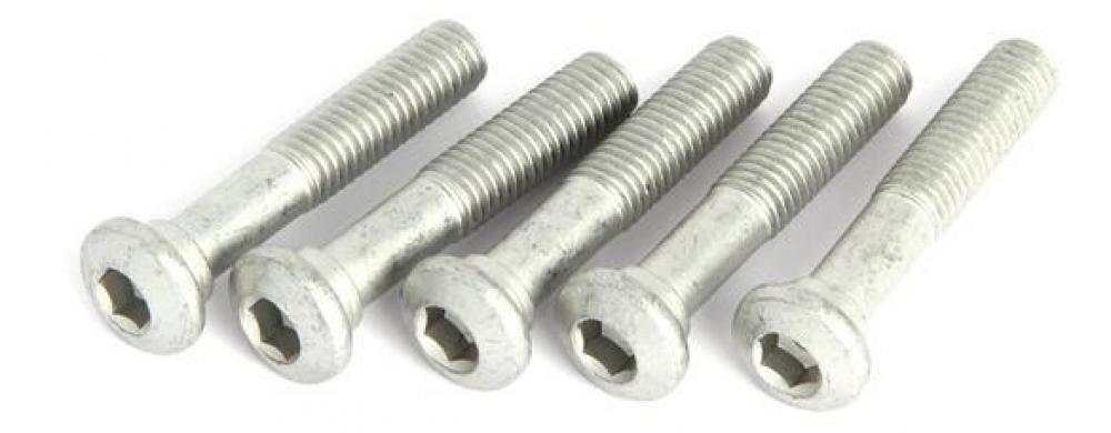 Procraft Schrauben für Sattelstützen M8 x 44 mm silber - sichere Klemmung und zuverlässiger Halt