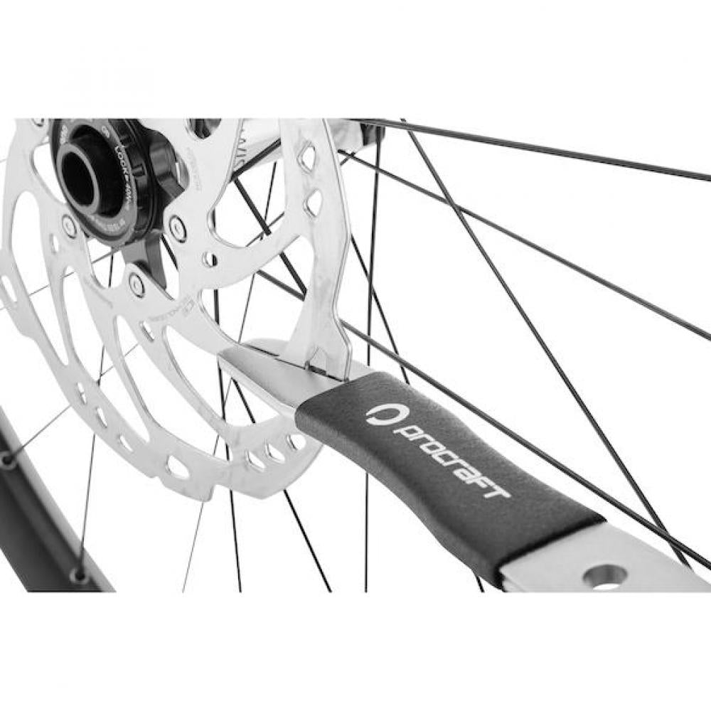 Procraft Bremsscheiben Richtwerkzeug Essential Größe Universal Schwarz/ Silber - präzises Ausrichten von Bremsscheiben