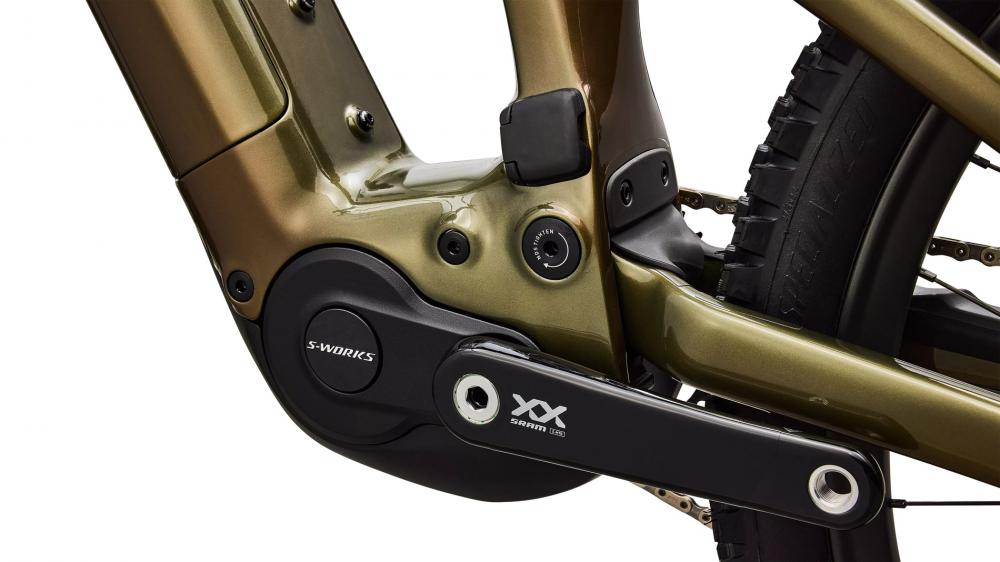 LEVO SW Carbon G4 E-Bike - Laurel Green Metallic/Burnt Gold Metallic S4 - Unbekannt