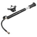 M-WAVE Flexi Tube Minipumpe Aluminium 190mm Leichtgewicht mit Flexschlauch für AV DV FV Ventile bis 6 bar