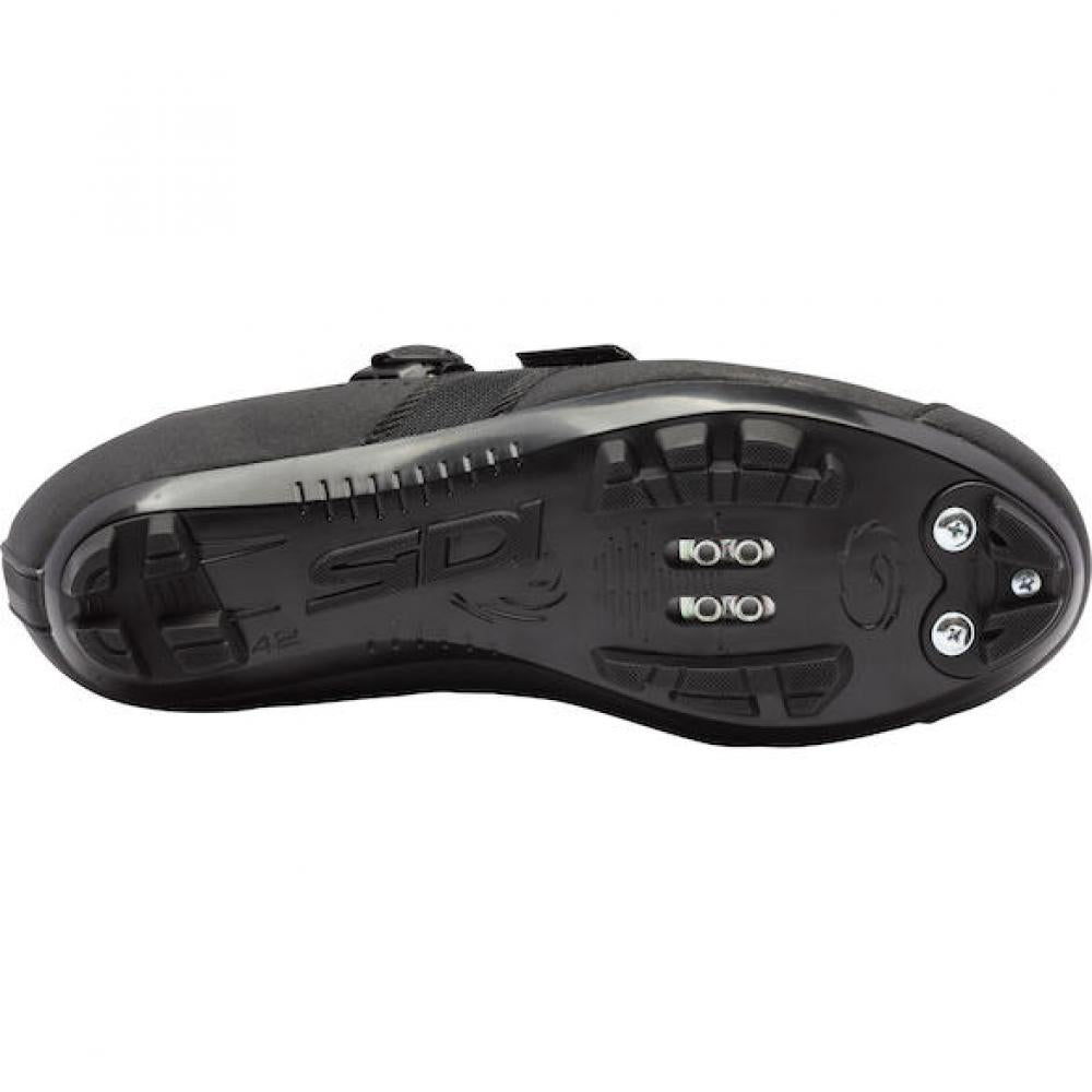 Sidi MTB AERTIS MEGA black/black 41 Schwarz - komfortabler MTB-Schuh für breite Füße