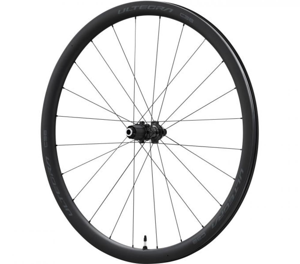 SHIMANO Hinterrad ULTEGRA WH-R8170 C36 TL Laufrad - Rennrad Scheibenbremse Tubeless 28" 24 Loch Center-Lock 142x12 mm
