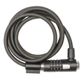 Kryptonite KryptoFlex Combo Cable 1230 Kabelschloss 12 Millimeter 305 Zentimeter 4-stelliges Zahlenschloss schwarz-grau
