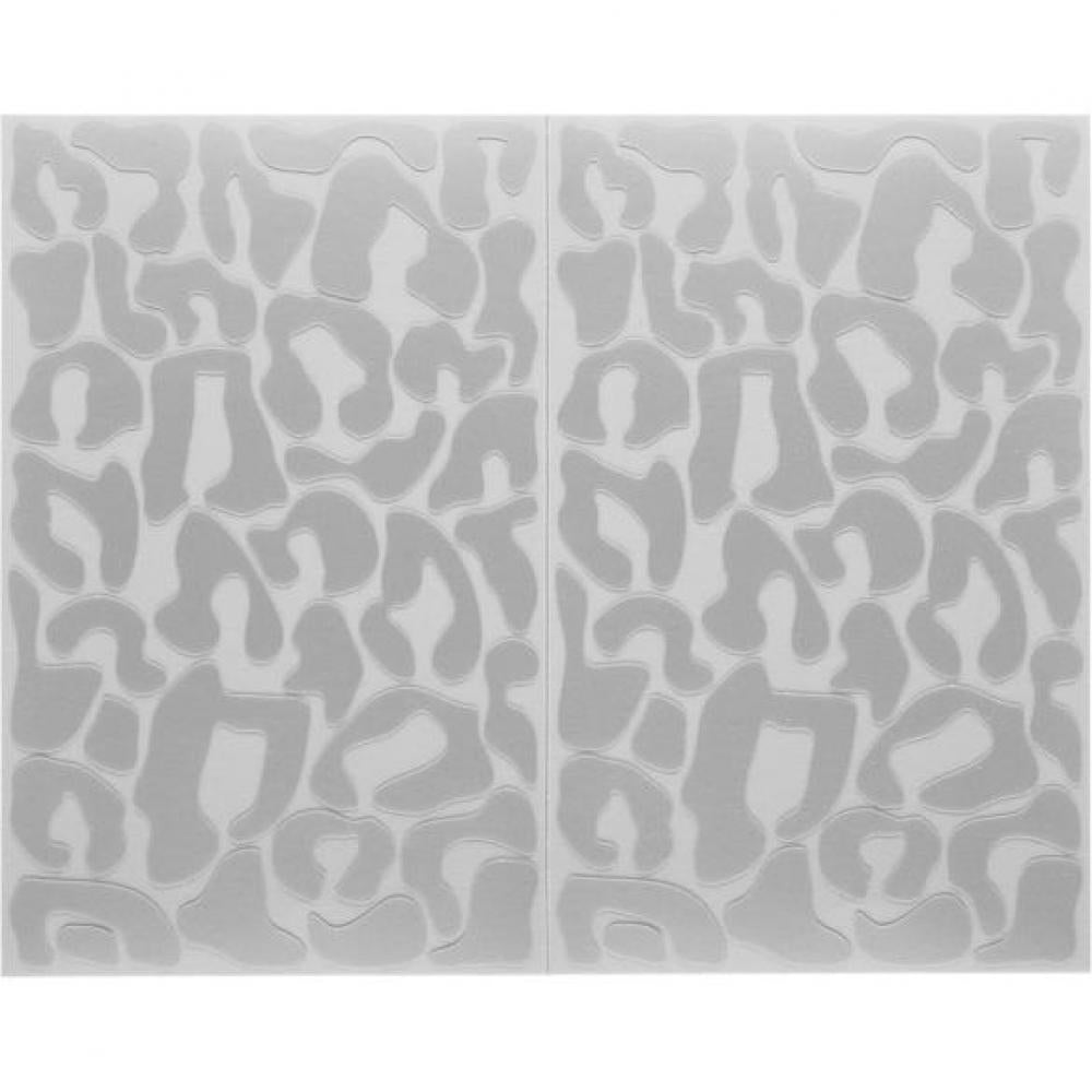 Procraft Reflektoren Sticker Set - Leopard Universal Silber - mehr Sichtbarkeit & Style