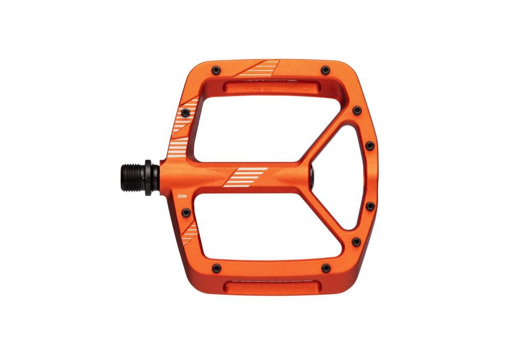 Race Face Aeffect R Plattform-Pedal, orange - griffiges MTB-Pedal für Trail & Enduro