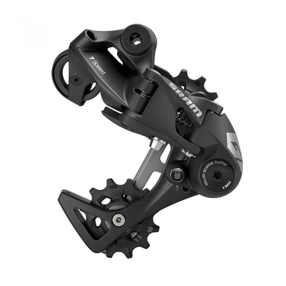 SRAM Schaltwerk GX DH 7-fach, schwarz, Medium Käfig - präzise Downhill-Schaltperformance