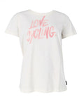 XLC Casual Damen T-Shirt weiß rosa Gr L