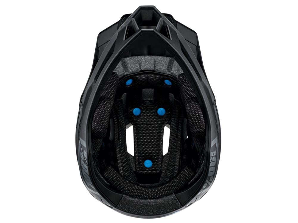 100% Trajecta helmet w/Fidlock L black - leichter Fullface-Helm mit maximalem Schutz