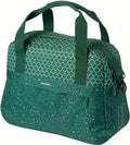 Basil Flair Schultertasche 18 Liter - grün wasserabweisend - Hook-On System - reflektierend - recyceltes Polyester