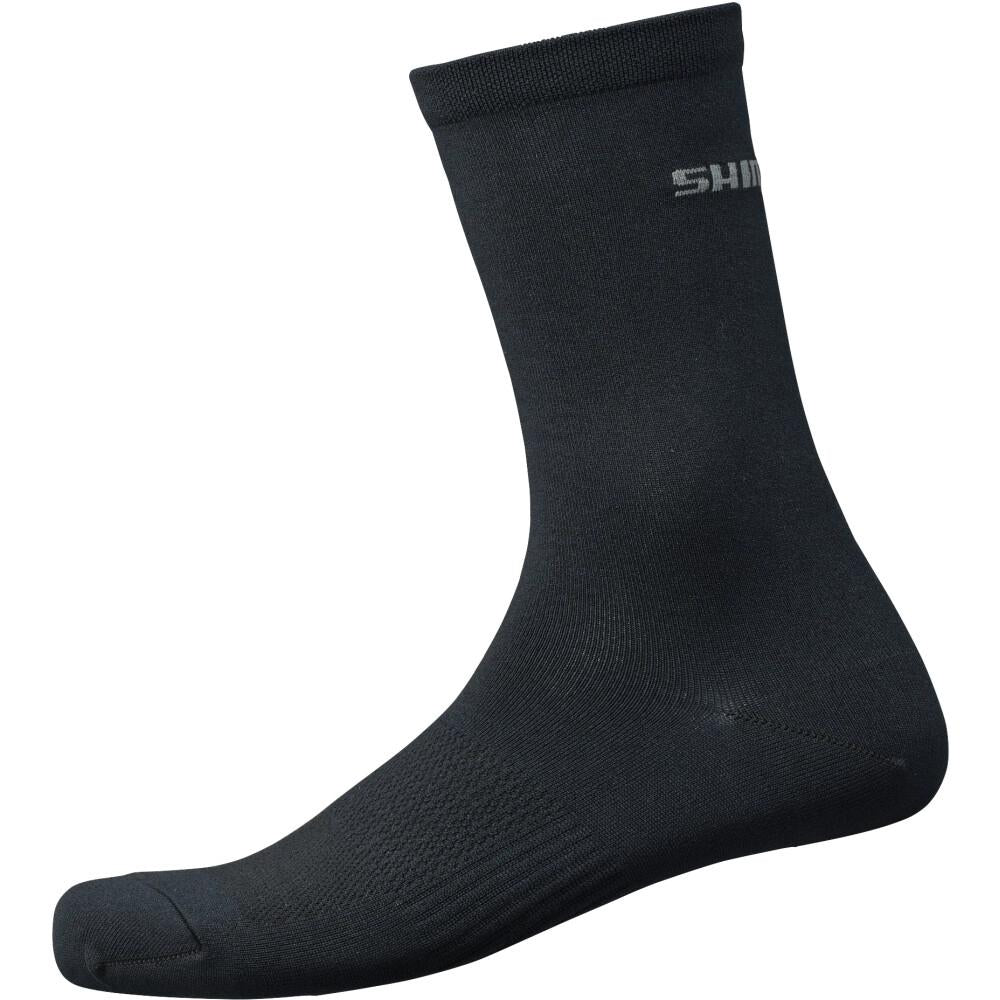 SHIMANO PERFORMANCE SOCKS BLACK Größe L/XL BLACK - atmungsaktive Radsocken