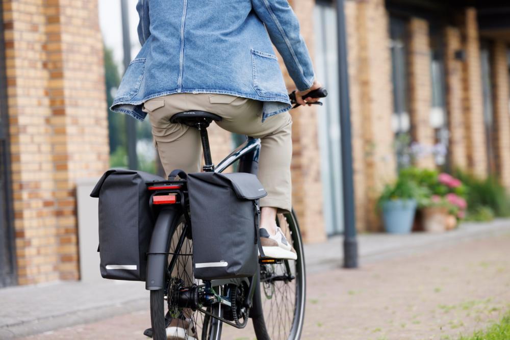 New Looxs Doppelpacktasche Hamar Double MIK 2.0 2 x ca. 17,5 l - wetterfeste Fahrrad-Doppeltasche
