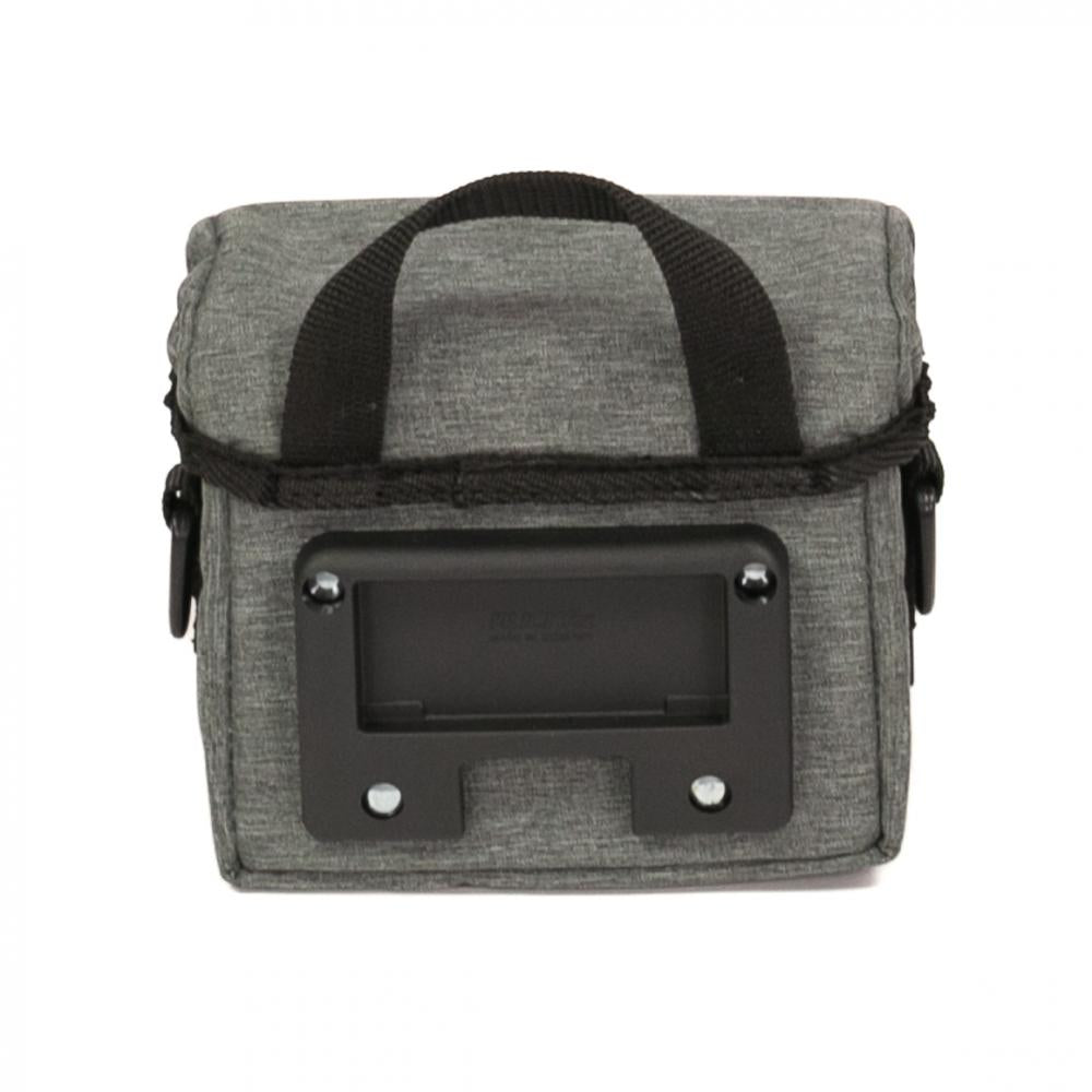 Haberland Lenkertasche 2l Mini grau - kompakte Lenkertasche mit KLICKfix-Adapter