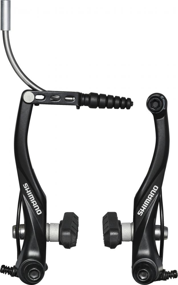 Shimano Alivio BR-T4000 V-Brake vorne schwarz, starke und zuverlässige Felgenbremse für Fahrräder.