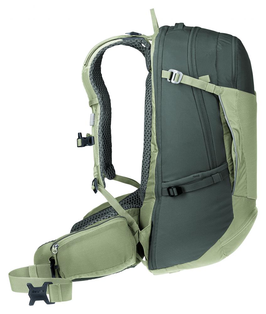 Deuter Trans Alpine Pro 28 Fahrradrucksack 28 Liter Grove Ivy - für Mountainbike-Touren & Alpenüberquerungen