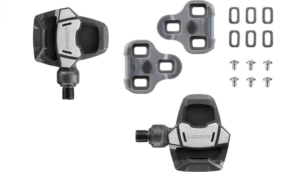 LOOK KEO Blade Carbon Rennradpedale, 705 mm² Auflagefläche, 4 Spannungsstufen, Chromoly-Achse, Schwarz