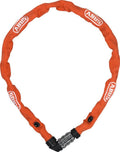 Abus Kettenschloss Kette 1200 Web L 60 cm D 4 mm orange