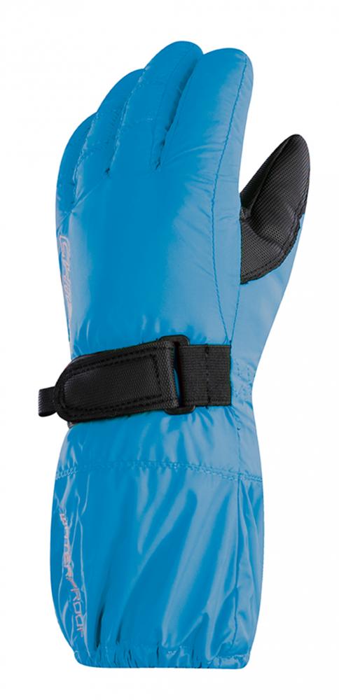 CHIBA Kids Allround Finger - Kinder-Winterhandschuhe, wasserdicht, winddicht, atmungsaktiv, Größe 6, aqua