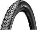 Schwarzer Continental Race King Performance 29 Zoll Drahtreifen für Cross-Country, geringer Rollwiderstand.