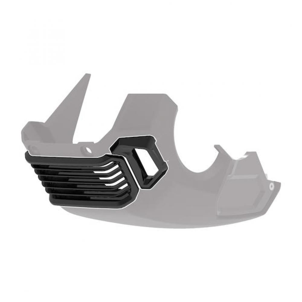 Centurion Kühlergrill für Motorabdeckung Bosch Performance Line CX Gen4 BES3 One Size Schwarz - optimaler Motorschutz