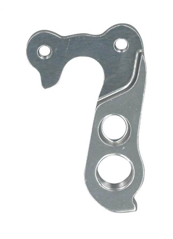 XLC Schaltauge DO-A83 aus Aluminium für Fahrradschaltwerk, silberfarben.