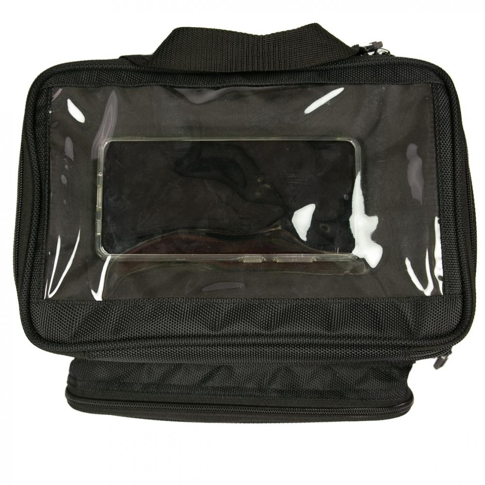 Haberland Lenkertasche 10l Max Plus schwarz - geräumige Lenkertasche mit KLICKfix