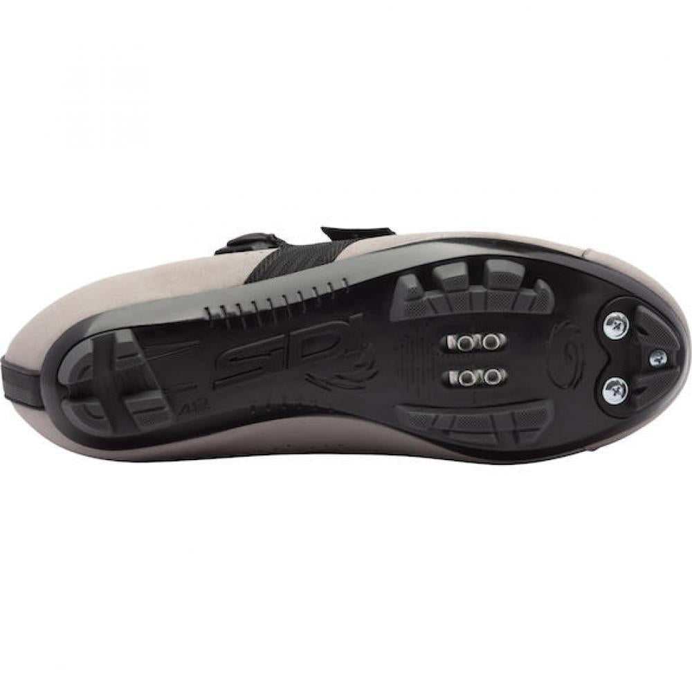 Sidi MTB AERTIS greige/black 41 Zement/Schwarz - komfortabler MTB-Schuh mit Top-Grip