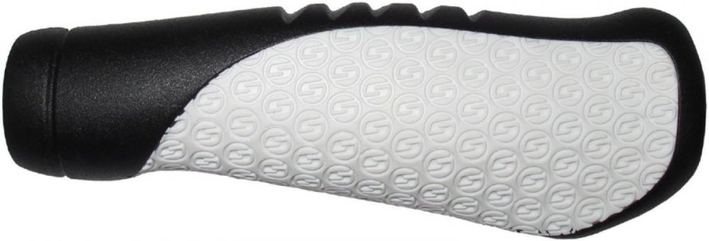 SRAM Comfort Griffe weiß-schwarz 133 mm - Komfortabler Lenkergriff für sicheres Fahren
