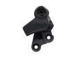 Schwarze SHIMANO Kettenführung SM-CD800 E-TYPE für Fahrräder auf weißem Hintergrund.