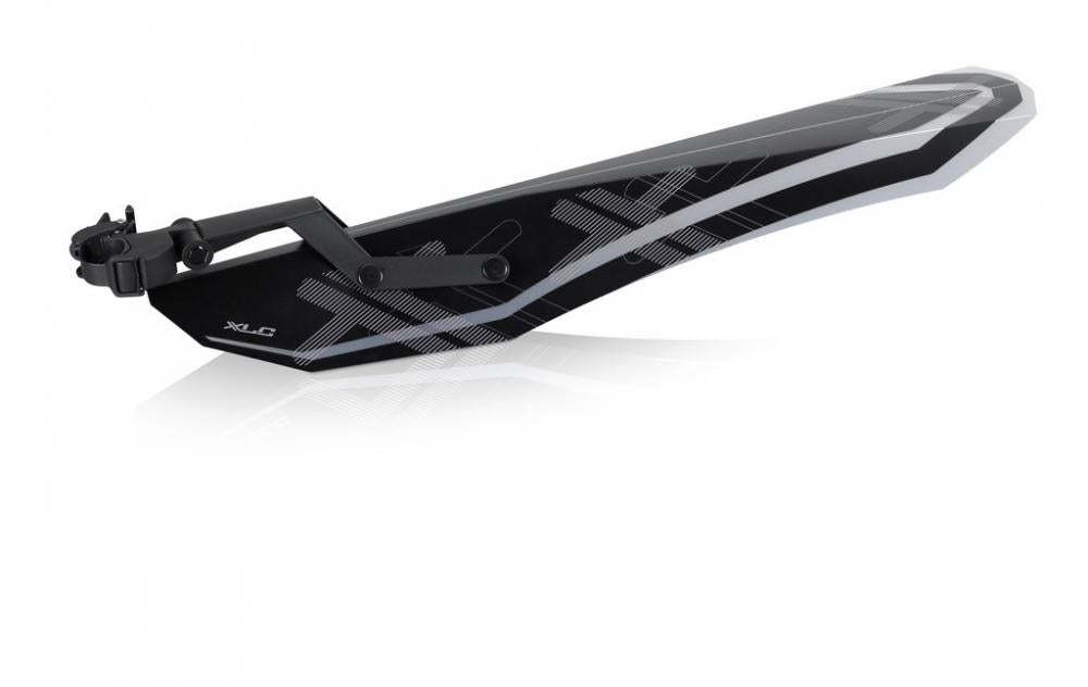 XLC 1x Mudguard HR MG-C06 Fatbike schwarz + 1 x VR MGC-05 schwarz/grau Set