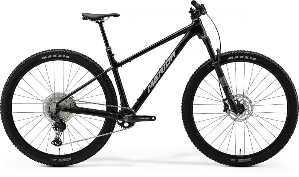 Merida Big.Nine TR Limited XXL Metallic Black Silver, Alurahmen Lite III, 29 Zoll Hardtail, 120 mm Federgabel, Shimano SLX/XT 12-fach, Dropper Post, ca 13,4 kg