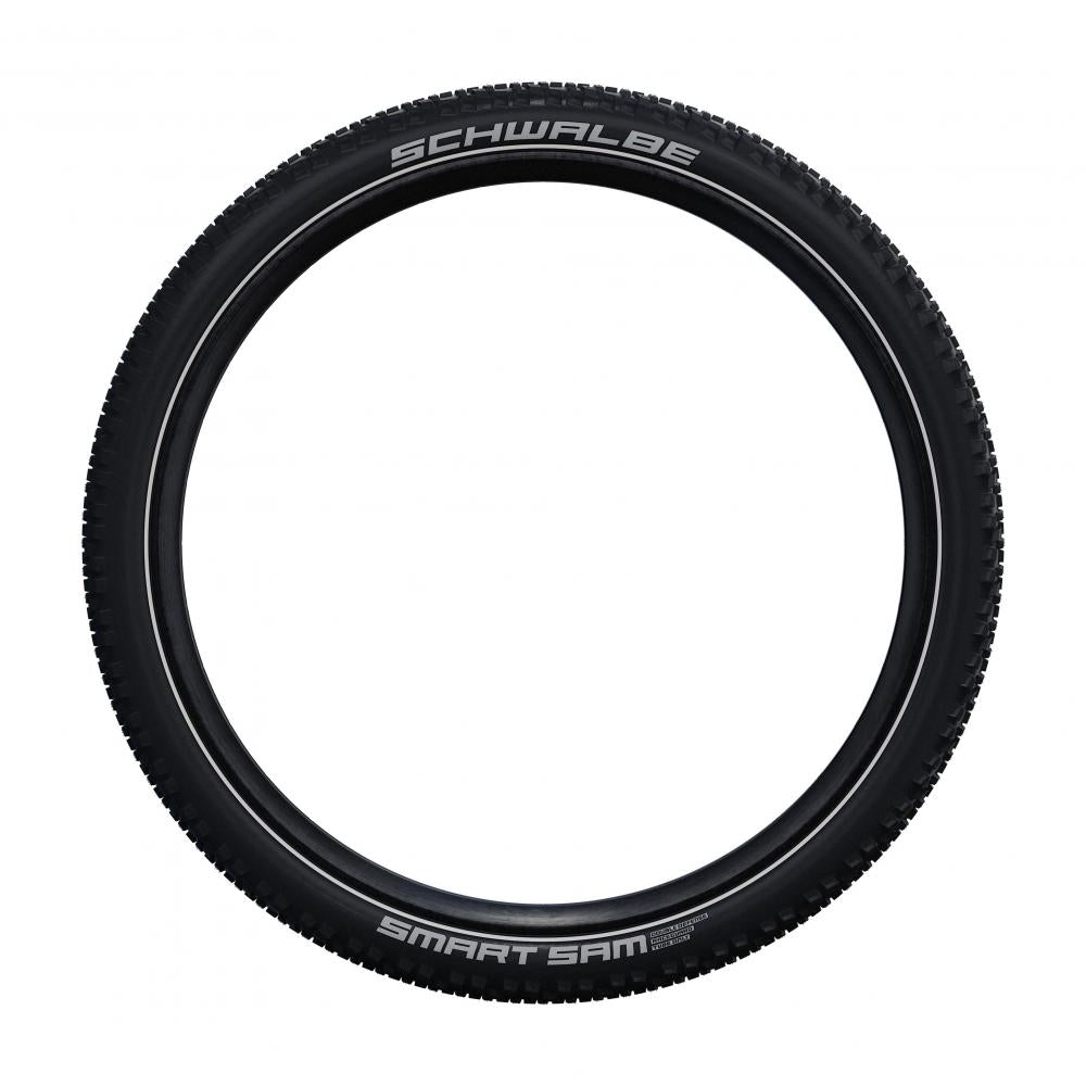 Schwalbe Smart Sam 27,5x2,6 Zoll MTB-Allroundreifen in Schwarz, Performance Line Drahtreifen für Mountainbikes.