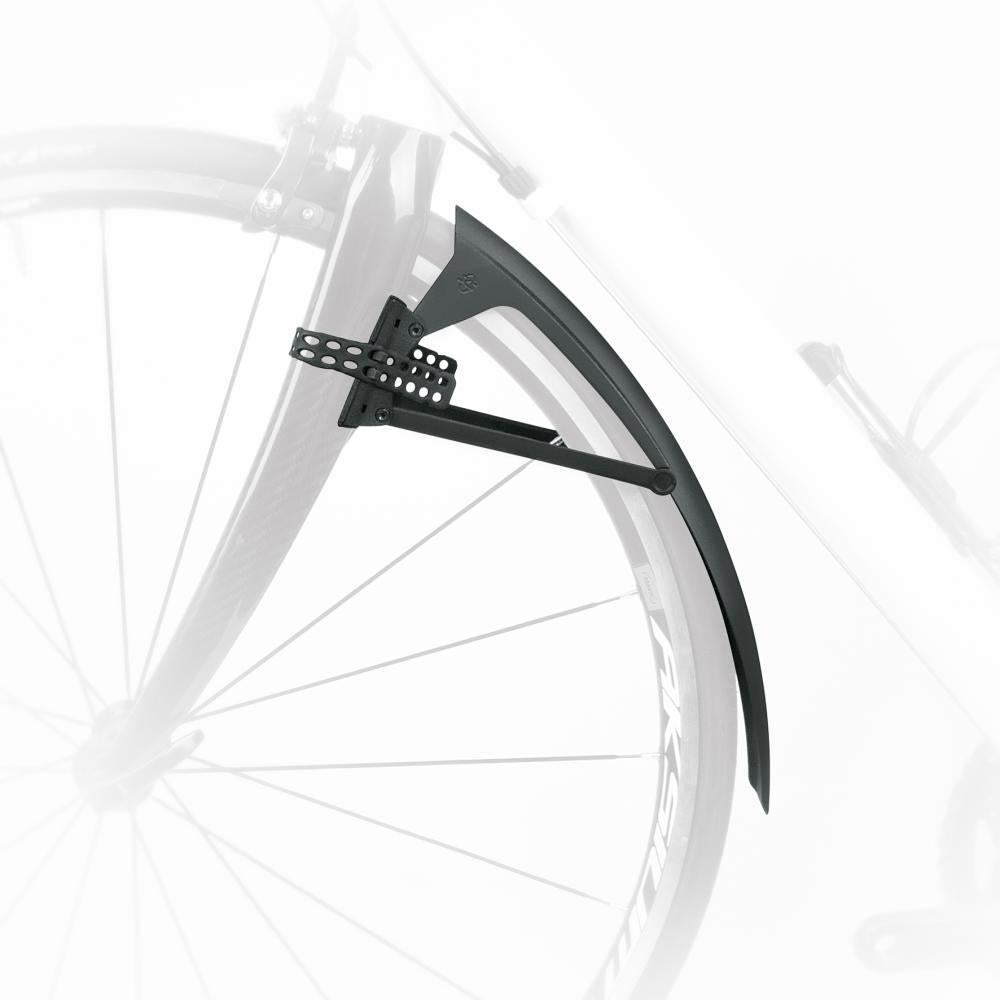 SKS S-Board Schutzblech für 28" Rennräder, Cyclocrosser und Gravelbikes, geeignet für Reifen bis 38 mm Breite, mit zweigelenkiger Schnellbefestigung