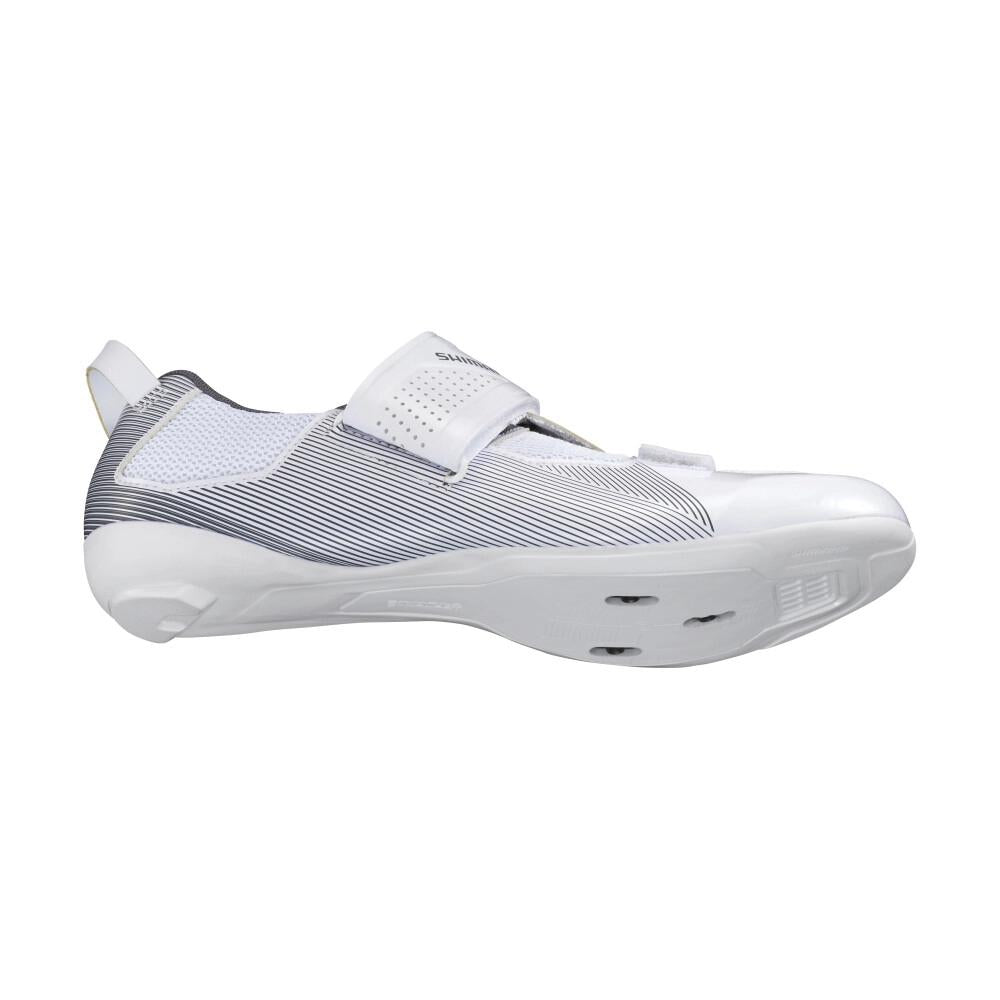 SHIMANO Fahrradschuhe TR501 Herren/Damen Road SPD-SL, Größe 50, Weiß