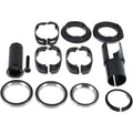 Merida Spacer Kit TEAM SL 1P 1 1/8 Zoll Schwarz - komplettes Cockpit-Spacer-Set