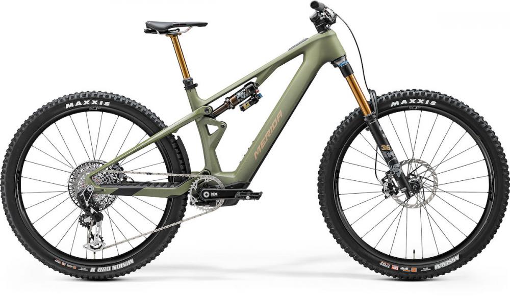 Merida eONE-SIXTY SL 10K I1 silk XL Grün - Highend E-MTB für anspruchsvolle Trails