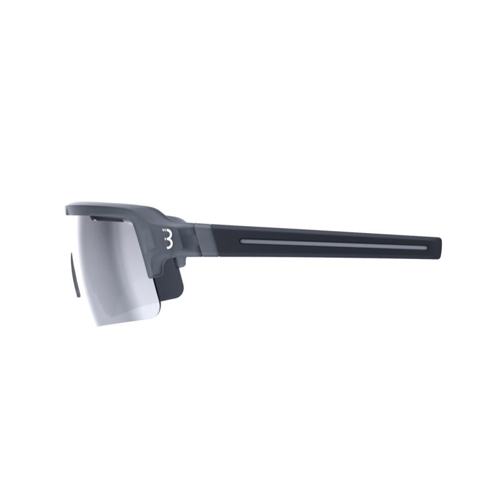 BBB Cycling BBB Sportbrille Fuse PC MLC Einheitsgröße silber - klare Sicht und Schutz beim Raßahren