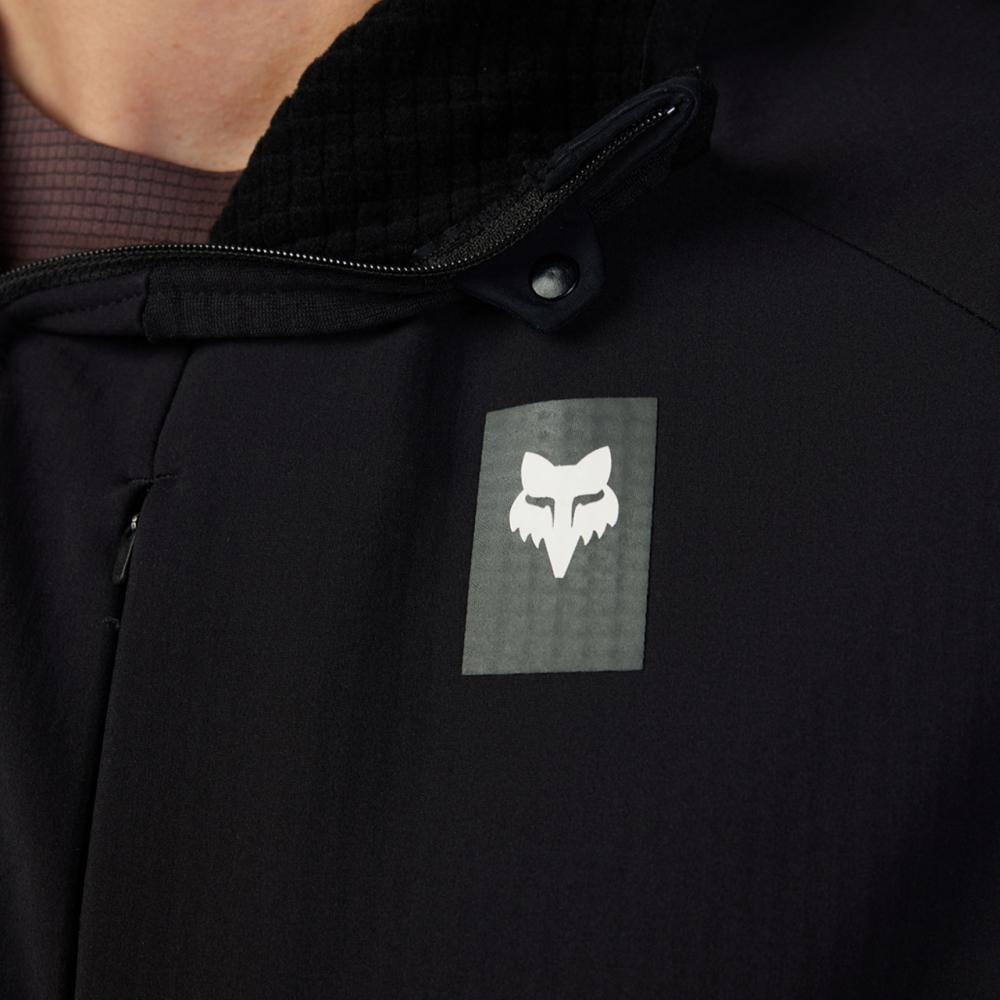 FOX Defend Thermal MTB-Hoodie Schwarz L mit Polartec Power Grid