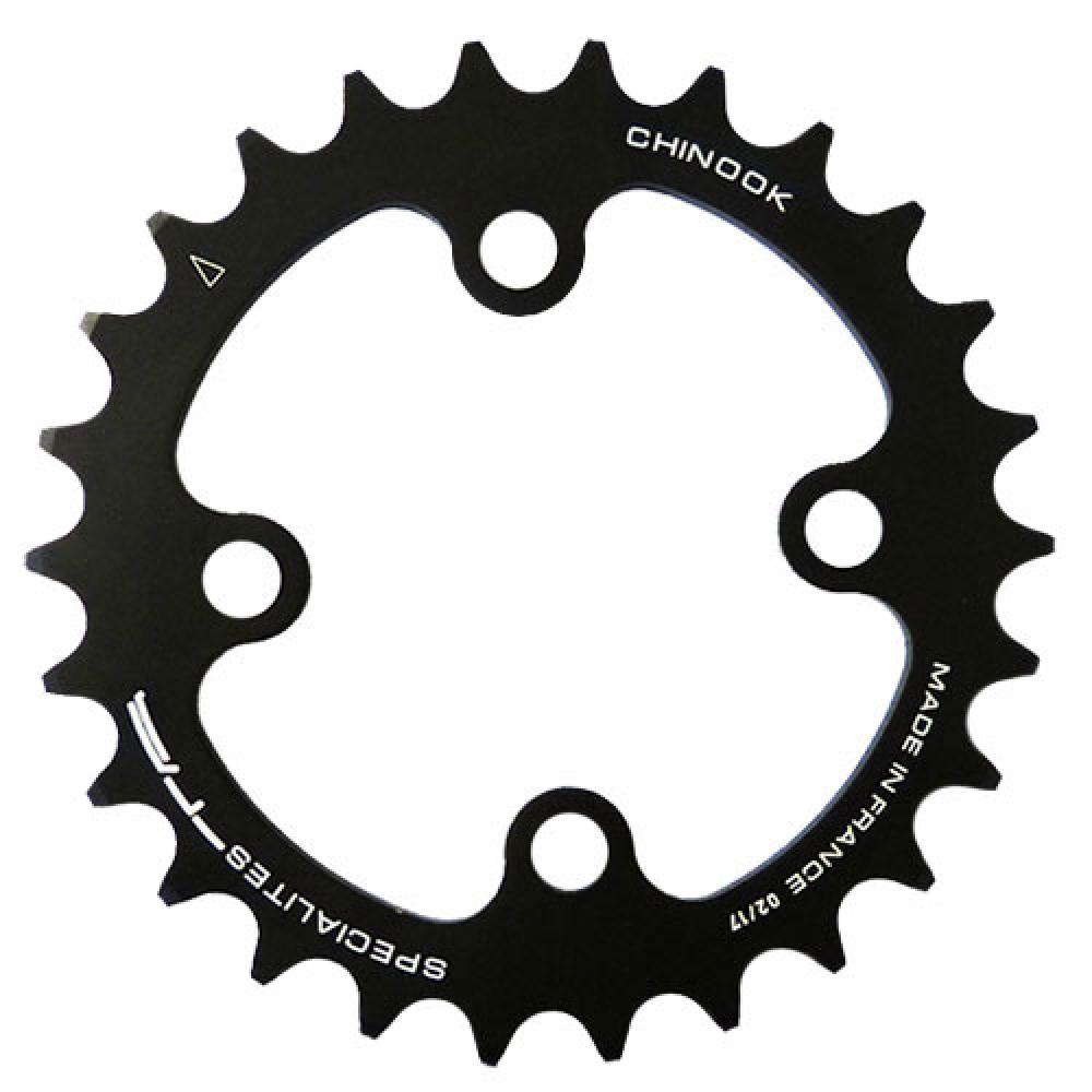 TA Kettenblatt Chinook-10/11 24Z schwarz Ø64 innen
