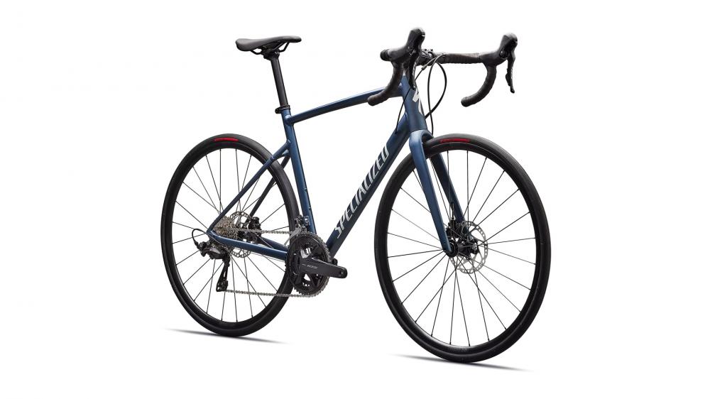 ALLEZ E5 COMP Rennrad - Cast Blue Metallic/Dune White - Rahmengröße 56 cm