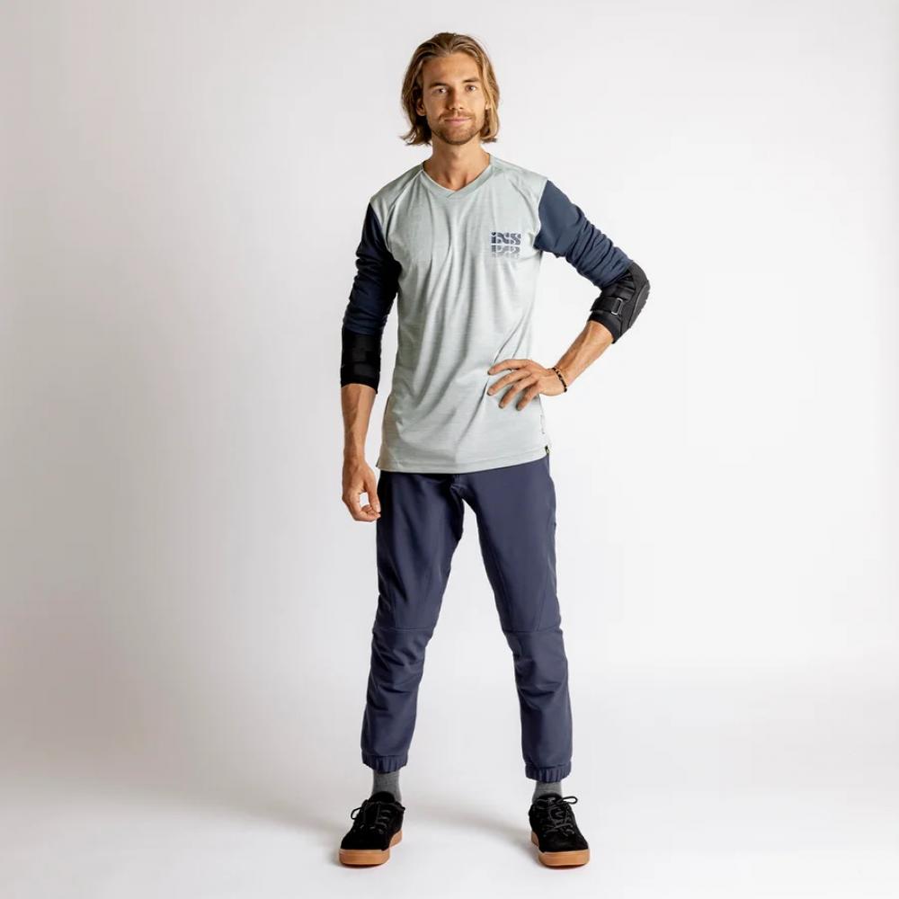 IXS Sports Division iXS Carve Pants L Marine - 2023 - atmungsaktive Bikehose mit vollem Knieschutz